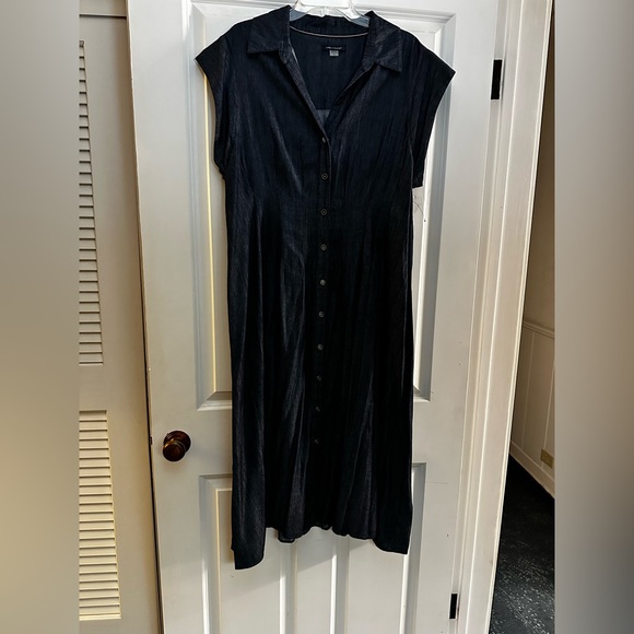 Tommy Hilfiger Dark Denim Midi Dress - Picture 1 of 5